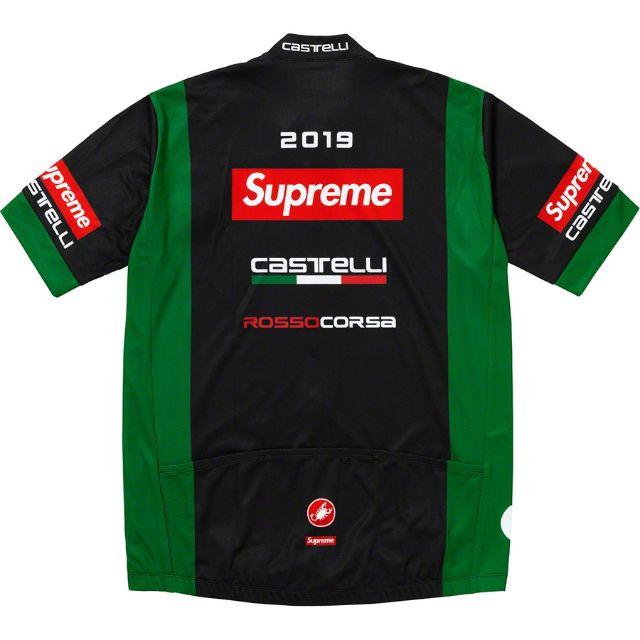 White送料込み XL Supreme Castelli Cycling Jersey