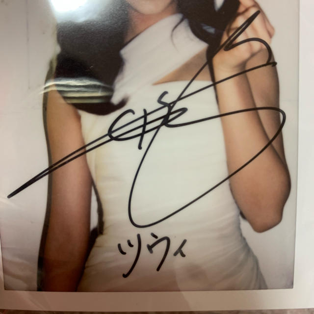 再入荷/予約販売! TWICE ツウィ サイン チェキ ポラロイド
