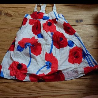 ベビーギャップ(babyGAP)のGAP 花柄 ワンピース ９５ 新品(ワンピース)