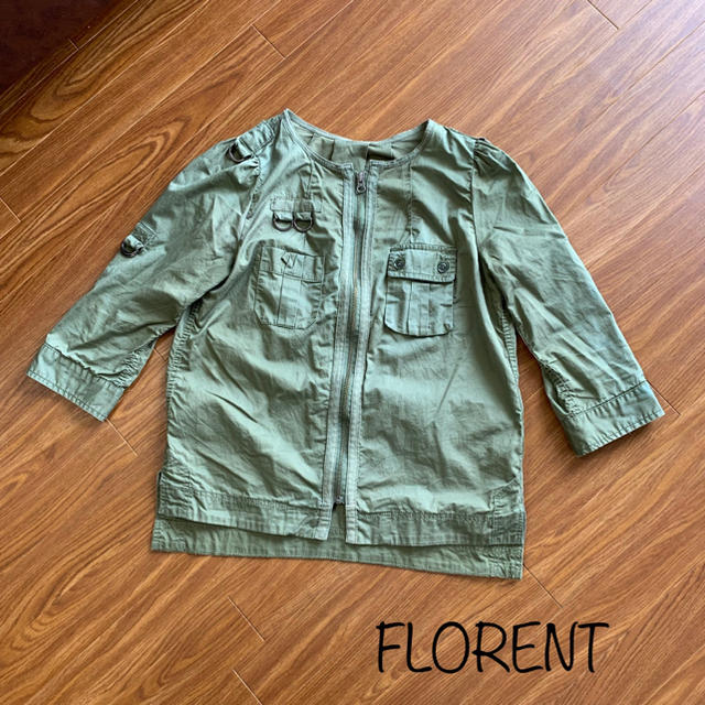 FLORENT(フローレント)のFLORENT ミリタリー スキッパー シャツ カーディガン レディースのトップス(シャツ/ブラウス(長袖/七分))の商品写真