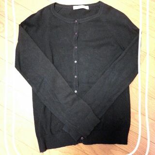 ザラ(ZARA)のZARA ブラックカーディガン☆(カーディガン)