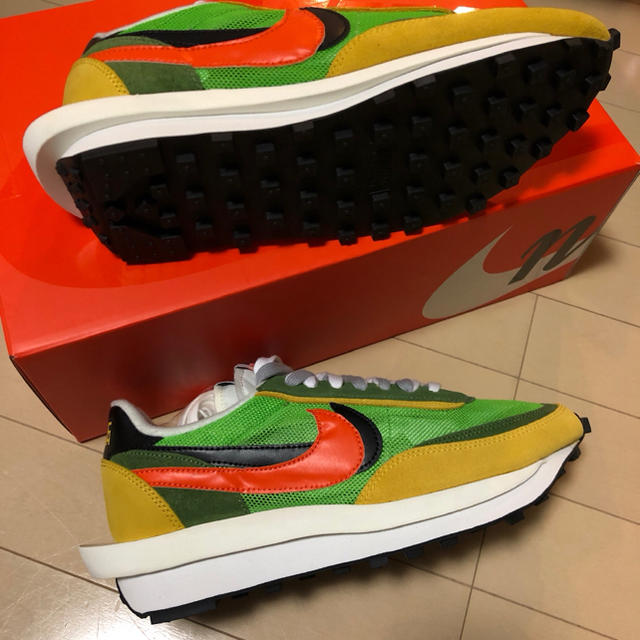 sacai(サカイ)の新品未使用 SACAI × NIKE  LDWAFFLE グリーン メンズの靴/シューズ(スニーカー)の商品写真