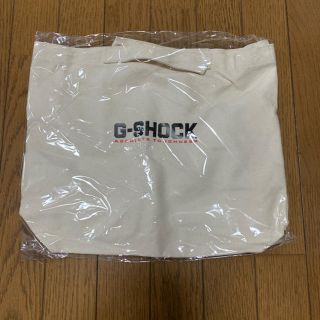 ジーショック(G-SHOCK)の【お値下げ☆新品未使用】G-SHOCKノベルティトートバッグ(トートバッグ)