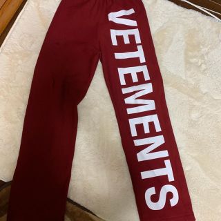 バレンシアガ(Balenciaga)のvetements ロゴスウェットパンツ xs(その他)