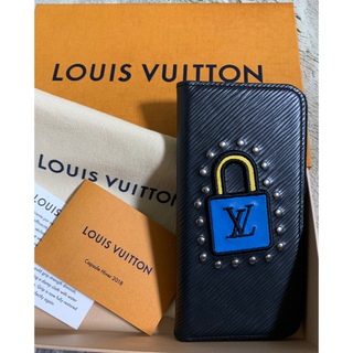 ルイヴィトン(LOUIS VUITTON)のルイヴィトン フォリオ iPhone X XS 用(モバイルケース/カバー)