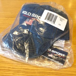 ポロラルフローレン(POLO RALPH LAUREN)の待望の復刻 POLO SPORT denim cap(キャップ)