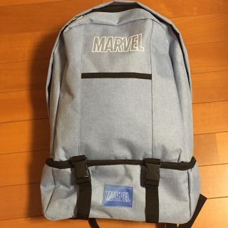 マーベル(MARVEL)のMARVEL　リュックサック　水色(バッグパック/リュック)