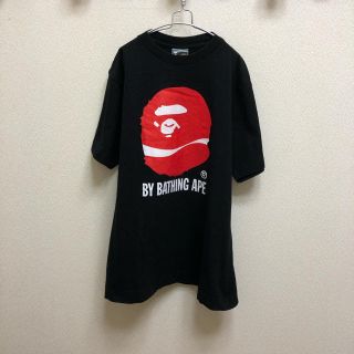 アベイシングエイプ(A BATHING APE)の専用 良品 old A BATHING APE ロゴ Ｔシャツ M ブラック(Tシャツ/カットソー(半袖/袖なし))