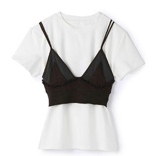 アメリヴィンテージ(Ameri VINTAGE)のメディニットビスチェセットT(Tシャツ(半袖/袖なし))
