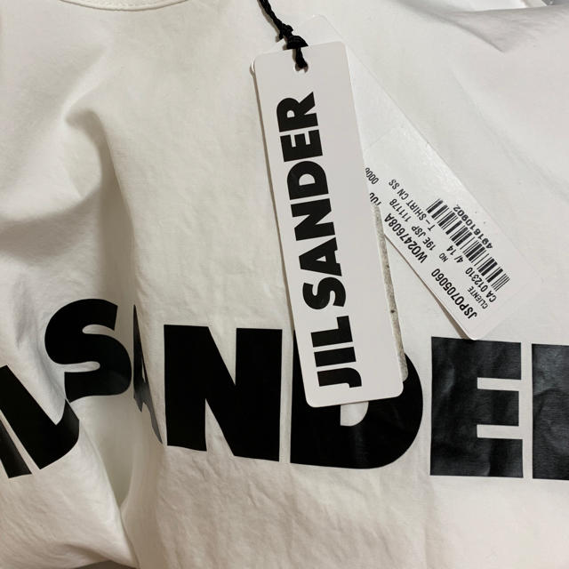 Jil Sander(ジルサンダー)のJIL SANDER ジルサンダー 19SS ロゴTシャツ メンズのトップス(Tシャツ/カットソー(半袖/袖なし))の商品写真