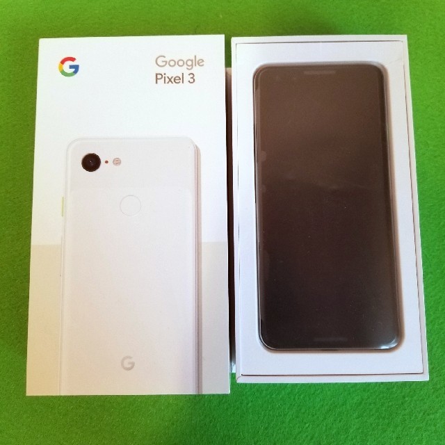 ☆SIMロック解除済☆Google Pixel3  64GB ホワイト白ロム スマホ/家電/カメラのスマートフォン/携帯電話(スマートフォン本体)の商品写真