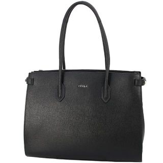 フルラ(Furla)の【新品】 フルラ ショルダートートバッグ ピンM　ブラック(トートバッグ)