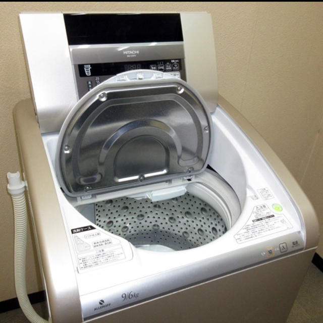 日立(ヒタチ)の美品 日立 洗濯乾燥機 BW-D9PV ビートウォッシュ 大容量9kg 送料無料 スマホ/家電/カメラの生活家電(洗濯機)の商品写真