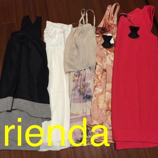 リエンダ(rienda)のお取り置き品(ミニワンピース)