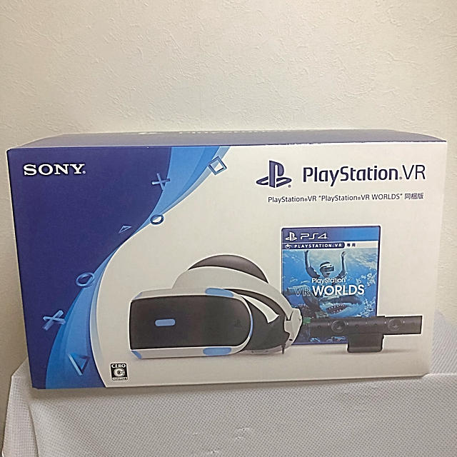 PlayStation VR(プレイステーションヴィーアール)の新品未使用 PlayStation VR 型名 CUHJ-16006 エンタメ/ホビーのゲームソフト/ゲーム機本体(家庭用ゲーム機本体)の商品写真