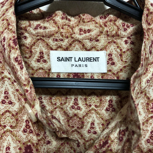 【登坂広臣着用】saint laurent総柄シャツ