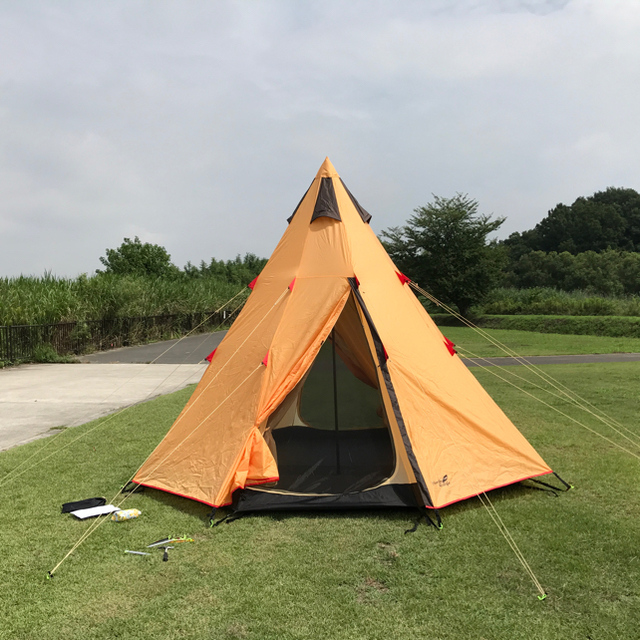 送料込み North Eagle ワンポールテント300 (NE156)