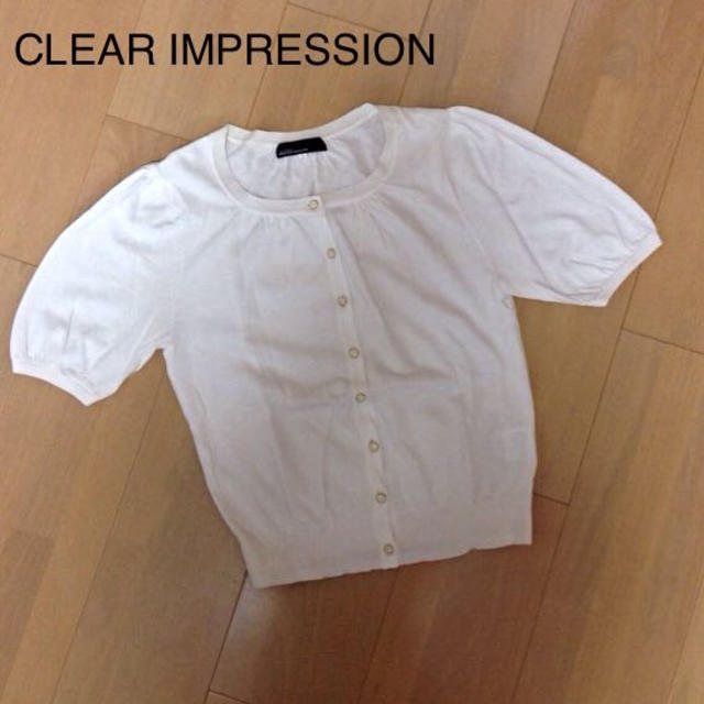 CLEAR IMPRESSION(クリアインプレッション)のCLEAR IMPRESSION カーデ レディースのトップス(カーディガン)の商品写真
