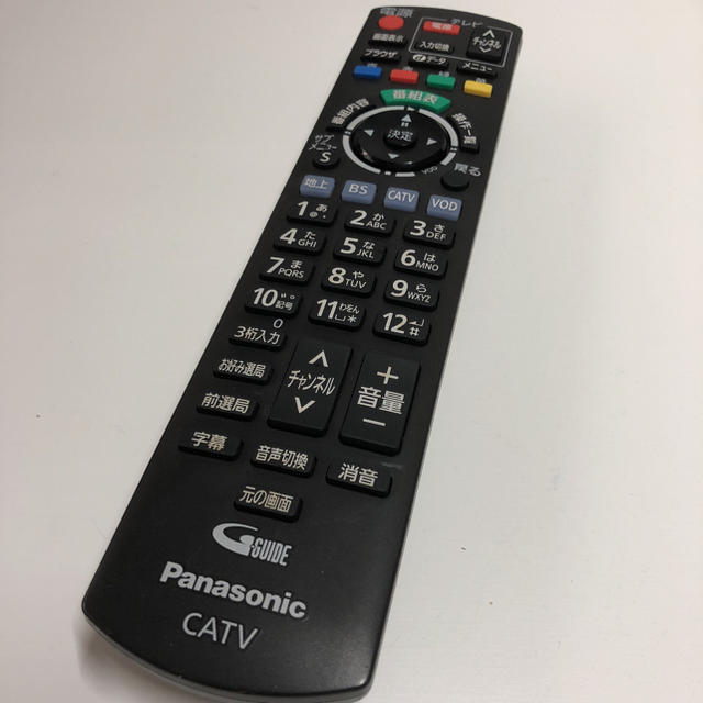 Panasonic(パナソニック)のPanasonic パナソニック リモコン CATV  菅d スマホ/家電/カメラのテレビ/映像機器(その他)の商品写真