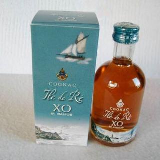 CAMUS　Ile de Re　COGNAC XO　未開栓　保護フィルム付き(ブランデー)