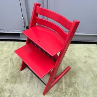 ストッケ(Stokke)のストッケ ☆ トリップトラップ  ☆ ハイチェア  ☆ レッド 赤 ☆(その他)