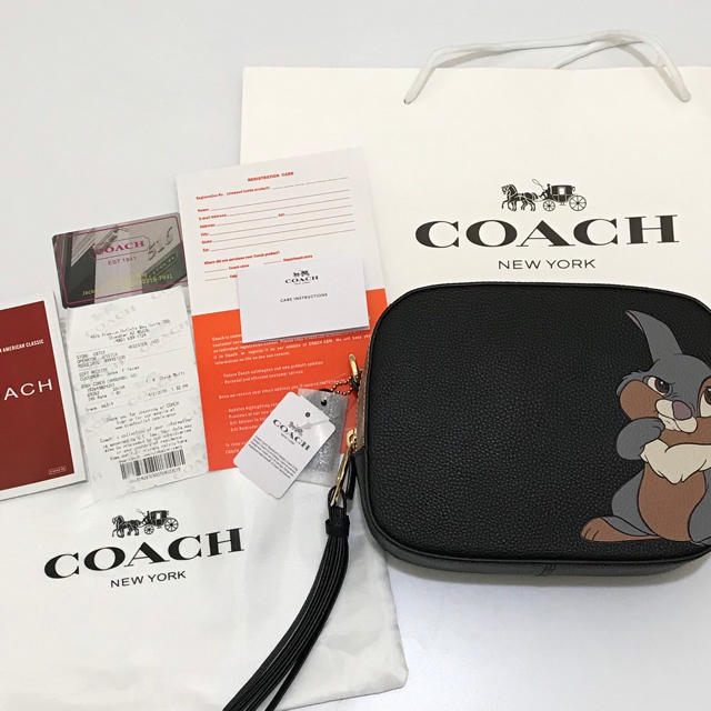 101匹わんちゃん【鑑定済み】大人気 COACH  Disney コラボ カメラバック