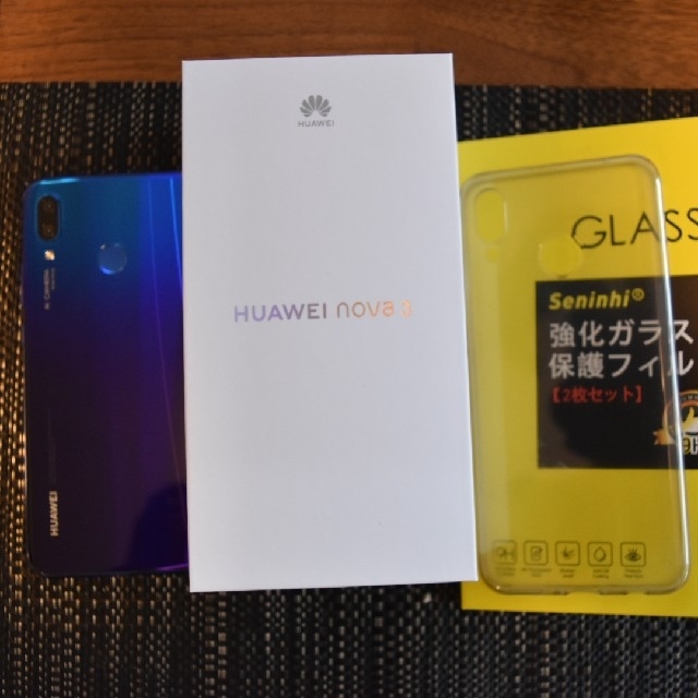 HUAWEI Nova3 ブルー