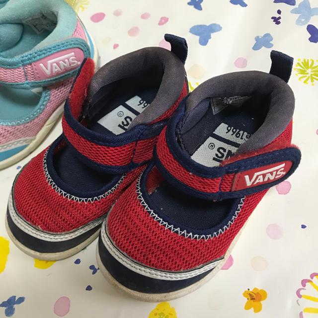 VANS(ヴァンズ)のvans サンダル 12 13 二つセット キッズ/ベビー/マタニティのベビー靴/シューズ(~14cm)(サンダル)の商品写真