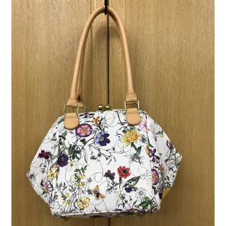 (44)美品 花柄のハンドバッグ(ハンドバッグ)