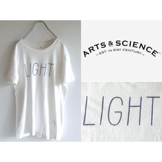 ヤエカ(YAECA)の完売 希少 アーツ&サイエンス × ノリタケ LIGHT Tシャツ 男女着用可(Tシャツ(半袖/袖なし))