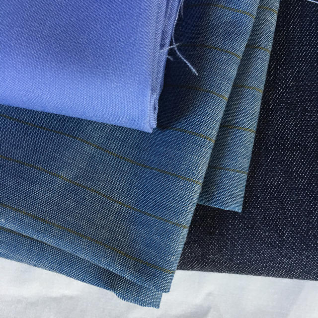 青系布のはぎれ ハンドメイドの素材/材料(生地/糸)の商品写真