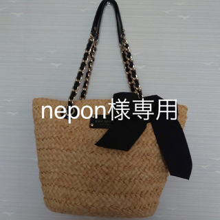 ケイトスペードニューヨーク(kate spade new york)のkate spade  かごバッグ(かごバッグ/ストローバッグ)