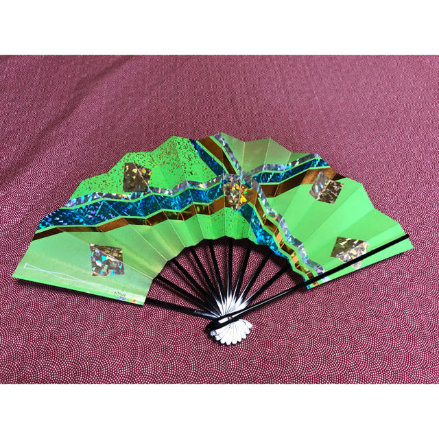 扇子 日本舞踊 レディースの水着/浴衣(和装小物)の商品写真