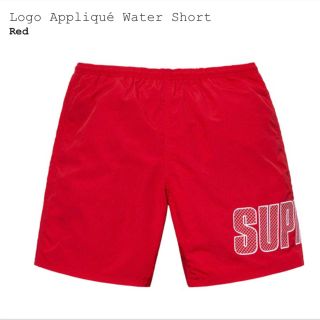 シュプリーム(Supreme)の19ss Supreme Logo Appliqué Water Short L(水着)