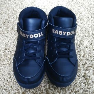 ベビードール(BABYDOLL)のBABY DOLL ハイカットスニーカー 22cm(スニーカー)