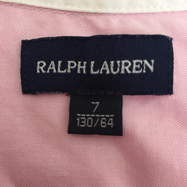 Ralph Lauren(ラルフローレン)のラルフローレン半袖ブラウスシャツ新品 キッズ/ベビー/マタニティのキッズ服女の子用(90cm~)(ブラウス)の商品写真