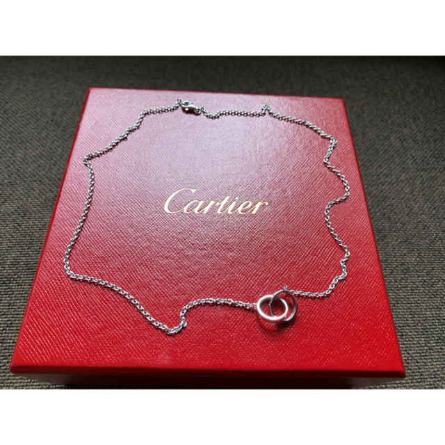 Cartier(カルティエ)のカルティエ★ベビーラブネックレス＆ブレスレット★ホワイトゴールド レディースのアクセサリー(ネックレス)の商品写真