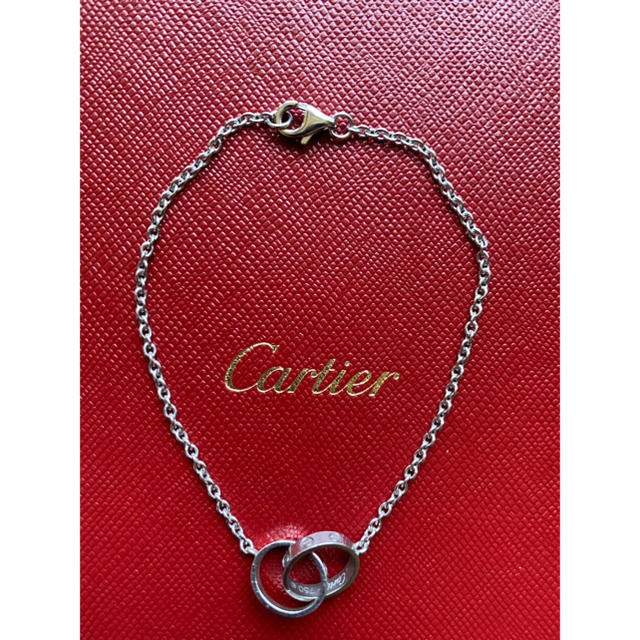 Cartier(カルティエ)のカルティエ★ベビーラブネックレス＆ブレスレット★ホワイトゴールド レディースのアクセサリー(ネックレス)の商品写真