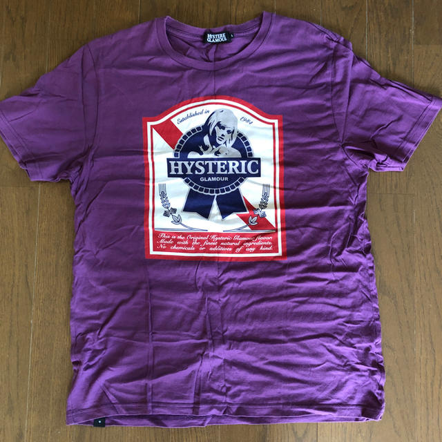 HYSTERIC GLAMOUR(ヒステリックグラマー)の（売り切り最終値下げ）ヒステリックグラマー ガール L キムタク愛用ブランド メンズのトップス(Tシャツ/カットソー(半袖/袖なし))の商品写真