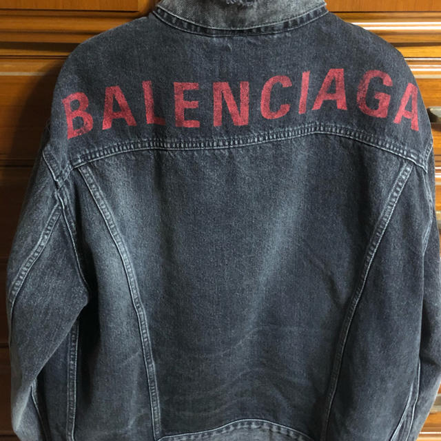 登場! Balenciaga - BALENCIAGA 18AW デニムジャケット Gジャン/デニム