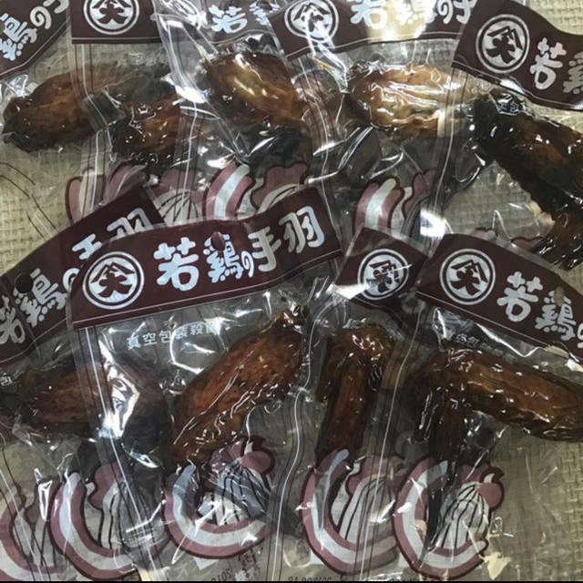 オオニシ ブロイラー 若鶏の手羽 手羽先 おつまみ 駄菓子 お菓子 肉 の通販 by けい's shop(次回発送未定)｜ラクマ