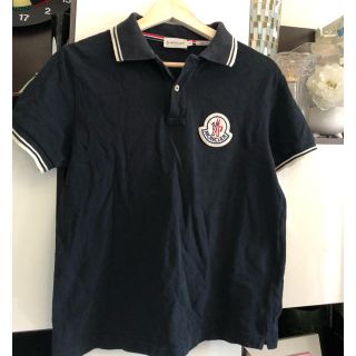 モンクレール(MONCLER)のMONCLER モンクレールメンズ紳士ポロシャツ Ｌサイズ(ポロシャツ)