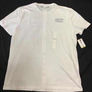 ダナキャランニューヨーク(DKNY)の新品LA限定 DKNY Tシャツ XL ホワイト白 ダナキャランニューヨーク(Tシャツ/カットソー(半袖/袖なし))