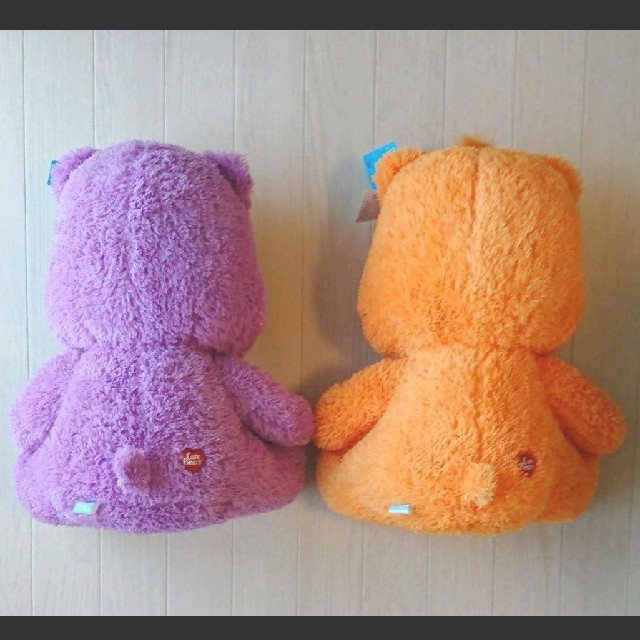 CareBears(ケアベア)のケアベア 38㌢ ぬいぐるみ セット エンタメ/ホビーのおもちゃ/ぬいぐるみ(ぬいぐるみ)の商品写真