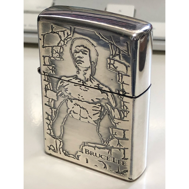 新品?正規品 Zippo/ライター/ブルース・リー/ヌンチャク/限定/ビンテージ/箱付/98年 - ファッション小物