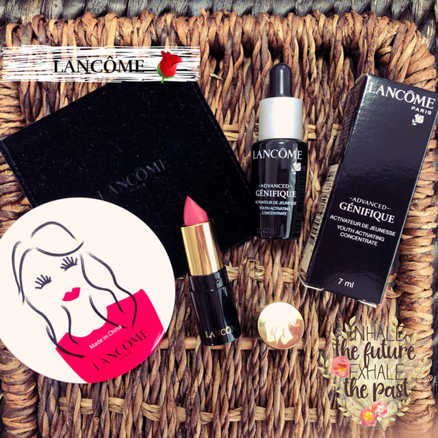 LANCOME(ランコム)のLANCÔME🌹 ノベルティ ミラー・リップ・美容液セット コスメ/美容のベースメイク/化粧品(その他)の商品写真