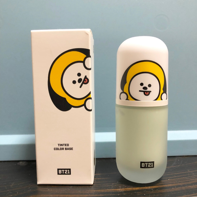 防弾少年団(BTS)(ボウダンショウネンダン)のBT21 CHIMMY カラーベース 01 ミント コスメ/美容のベースメイク/化粧品(コントロールカラー)の商品写真