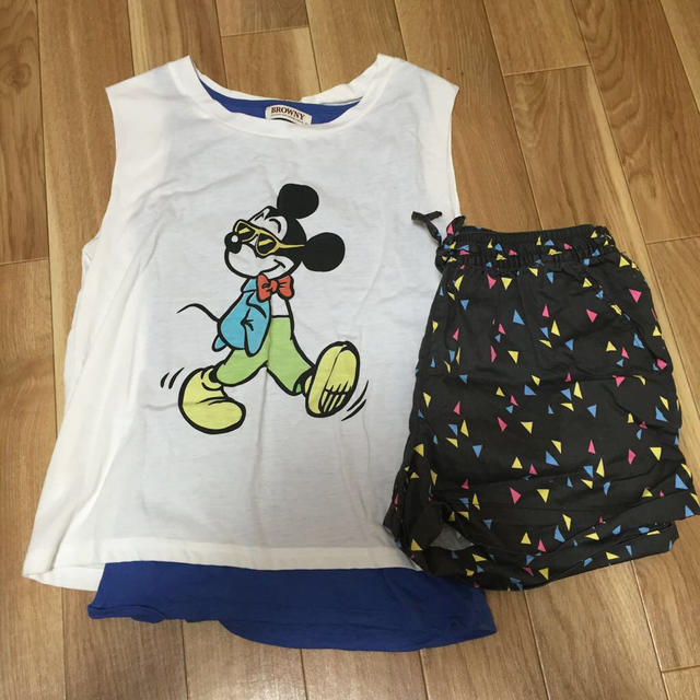 WEGO(ウィゴー)のWEGO Disneyタンクトップ レディースのパンツ(キュロット)の商品写真