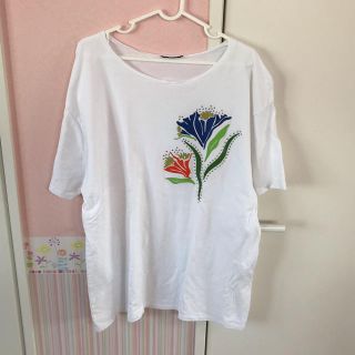 ザラ(ZARA)のZARA L オーバーサイズ(Tシャツ(半袖/袖なし))