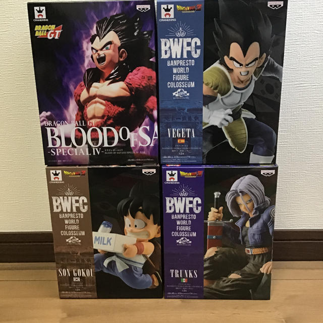 ドラゴンボール フィギュア 4種セット